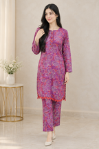 50% Off Orchid Aura Stitched Two Piece (Shirt and Trouser)
