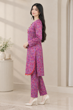 50% Off Orchid Aura Stitched Two Piece (Shirt and Trouser)
