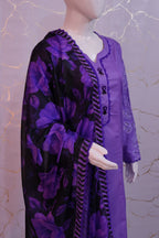 Elora 3 pcs Lawn Cotton Embroidered Dress