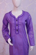 Elora 3 pcs Lawn Cotton Embroidered Dress