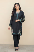 45% Off Midnight 3 Piece Stitched Premium Lawn Embroidered Dress